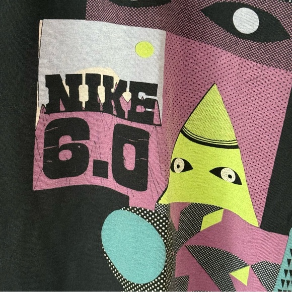 Vintage 2008 Nike SB 6.0 Black Graphic T-Shirt - Men’s Size Medium - Picture 3 of 13